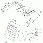 YFZ 350 Боковая панель