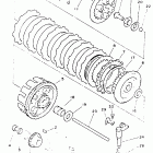 YFZ 350 Сцепление
