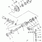 Timberwolf Промежуточный ведущий вал