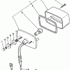 TIMBERWOLF 2WD YFB250D Фонарь задний