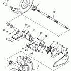 Warrior Заднее колесо