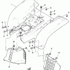 YFZ 350 Заднее крыло