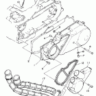 Breeze Крышка картера двигателя