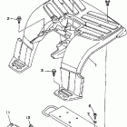 TIMBERWOLF 2WD YFB250D Заднее крыло