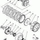 TIMBERWOLF 2WD YFB250D Сцепление