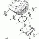 YFM 250 Цилиндр