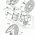 YFZ 350 Передний тормозной суппорт