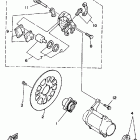 Warrior Задний суппорт тормозной