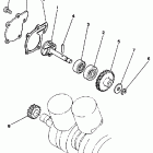 YFZ 350 Водяной насос