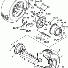 YFM 250 Переднее колесо
