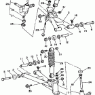 YFM 250 Передняя подвеска колес