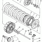 YFZ 350 Сцепление