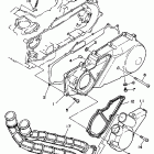 Breeze Крышка картера двигателя