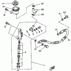 YFZ 350 Задний торм цилиндр