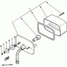 YFM 250 Фонарь задний