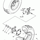 YFZ 350 Переднее колесо