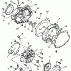 YFM 250 Крышка картера двигателя