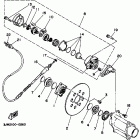 BLASTER YFS200A Задний суппорт тормозной