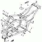 BLASTER YFS200A Рама