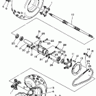 YFZ 350 Заднее колесо