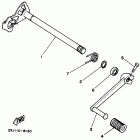 BLASTER YFS200A Вал переключения