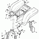 BLASTER YFS200A Заднее крыло
