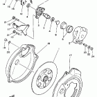 YFM 250 Задний суппорт тормозной