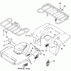 YFM 250 Emblem label