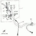 YFM 350ER Рулевые переключатели