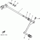 YFZ 350 Вал переключения