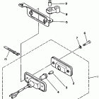 BLASTER YFS200A Фонарь задний