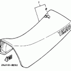 BLASTER YFS200A Сидение