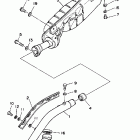 YFM 350ER Выхлопная система
