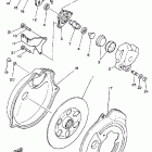 YFM 250 Задний суппорт тормозной