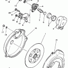 Moto-4 Задний суппорт тормозной