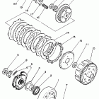 YFM 250 Сцепление
