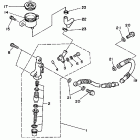 Banshee Задний торм цилиндр