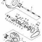 Banshee Заднее колесо