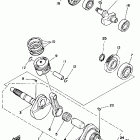 Moto-4 Коленчатый вал и Поршень