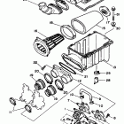 YFZ 350 Воздушный фильтр