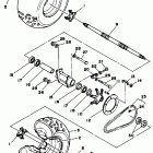 BLASTER YFS200U Заднее колесо