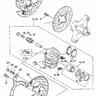 Warrior Передний тормозной суппорт
