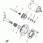 BIG BEAR 4WD YFM350FWU Муфта стартера