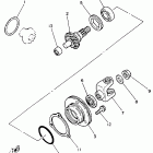 YFM 100 Промежуточный ведущий вал