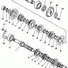 BLASTER YFS200U Трансмиссия