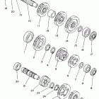 YFM 225 Трансмиссия