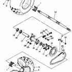 YFZ 350 Заднее колесо