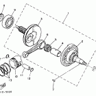 YFM 100 Коленчатый вал и Поршень