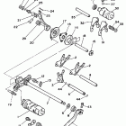 BIG BEAR 4WD YFM350FWU Shift cam-fork