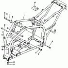 BLASTER YFS200U Рама
